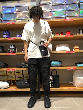 「L.H.P Private Brand（エルエイチピープライベートブランド）のアイテム（パンツ）」を使った、KENTOさん（メンズ・178cm）の夏コーディネート