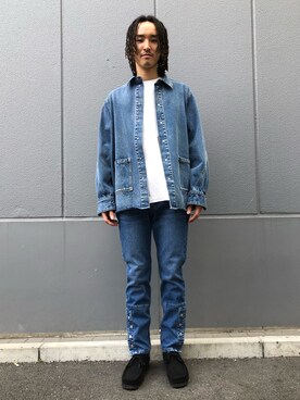 「L.H.P Private Brand（エルエイチピープライベートブランド）のアイテム」を使った、KENTOさん（メンズ・178cm）の春コーディネート