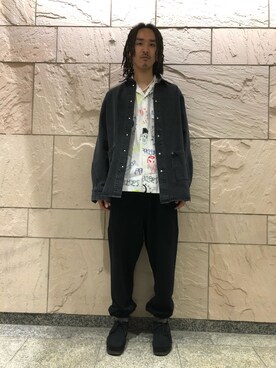 「L.H.P Private Brand（エルエイチピープライベートブランド）のアイテム」を使った、KENTOさん（メンズ・178cm）の春コーディネート