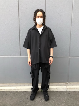 「黒パンツ」｜KENTOさん（メンズ・178cm）の春コーディネート