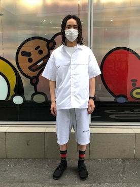 「L.H.P Private Brand（エルエイチピープライベートブランド）のアイテム」を使った、KENTOさん（メンズ・178cm）の春コーディネート