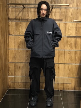 「WHITELAND（ホワイトランド）のアイテム（ブルゾン）」を使った、KENTOさん（メンズ・178cm）の夏コーディネート