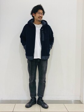 「CAMP7（キャンプセブン）のアイテム（その他アウター）」を使った、dc0310さん（メンズ・178cm）の秋コーディネート