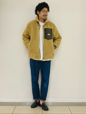 「CAMP7（キャンプセブン）のアイテム（その他アウター）」を使った、dc0310さん（メンズ・178cm）の秋コーディネート