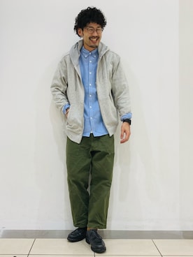 「HARVARD（ハーバード）のアイテム」を使った、dc0310さん（メンズ・178cm）の秋コーディネート