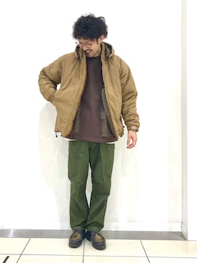 「Alpha Industries（アルファインダストリーズ）のアイテム」を使った、dc0310さん（メンズ・178cm）の秋コーディネート