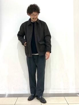 「HARVARD（ハーバード）のアイテム」を使った、dc0310さん（メンズ・178cm）の秋コーディネート