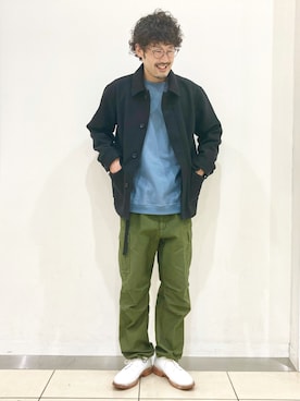 「HARVARD（ハーバード）の【HARVARD】ショートブルゾン（ブルゾン）」を使った、dc0310さん（メンズ・178cm）の冬コーディネート