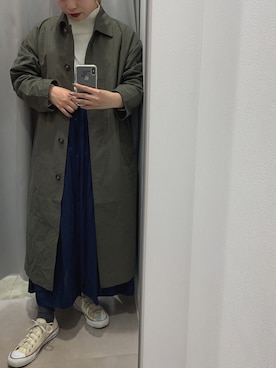 「CONVERSE（コンバース）のconverse（コンバース） ALL STAR OX（オールスターOX）（スニーカー）」を使った、miku.さん（レディース・157cm）の春コーディネート