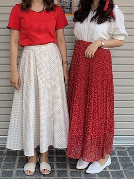 miku.さん（レディース・157cm）の夏コーディネート