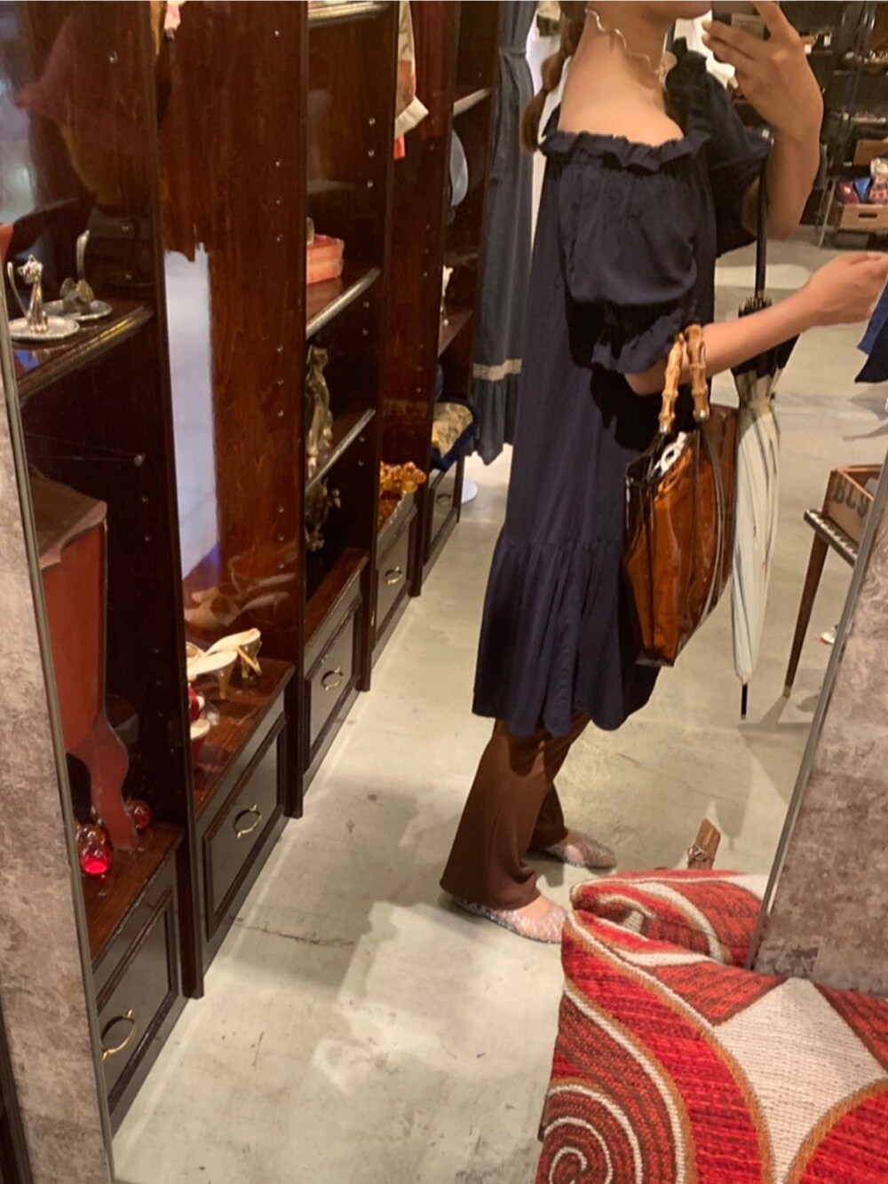 「GU、H&M、ジーユー」｜「H&Mのアイテム（ワンピース、その他）」を使った、miku.さん（レディース・157cm）の夏コーディネートの1枚目の写真