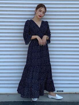 「hotping」｜「アイテム（ワンピース/ドレス）」を使った、miku.さん（レディース・157cm）の夏コーディネート