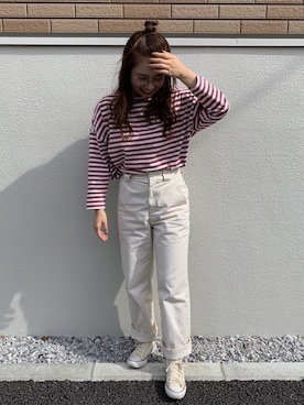 miku.さん（レディース・158cm）の春コーディネート