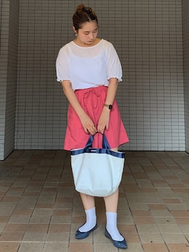 miku.さん（レディース・158cm）の夏コーディネート