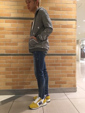 「TAVERNITI SO JEANS（タヴァニティソージーンズ）のアイテム」を使った、まことさん（メンズ・169cm）の秋コーディネート