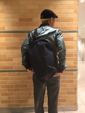 「AER」｜まことさん（メンズ・169cm）の秋コーディネート