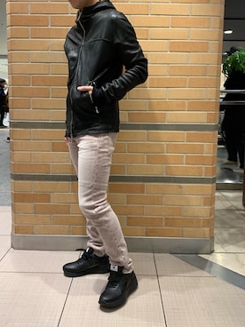 「TAVERNITI SO JEANS（タヴァニティソージーンズ）のアイテム」を使った、まことさん（メンズ・169cm）の冬コーディネート