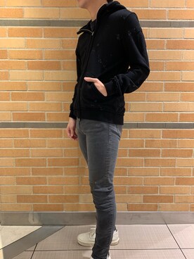 「TAVERNITI SO JEANS（タヴァニティソージーンズ）のアイテム」を使った、まことさん（メンズ・169cm）の春コーディネート