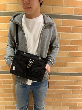 「TAVERNITI SO JEANS（タヴァニティソージーンズ）のアイテム」を使った、まことさん（メンズ・169cm）の春コーディネート