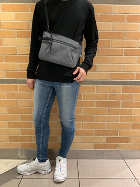 「AER」｜まことさん（メンズ・169cm）の春コーディネート
