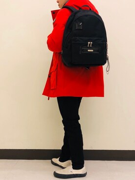 「surt」｜「アイテム（ダウンジャケット/コート）」を使った、まことさん（メンズ・169cm）の秋コーディネート