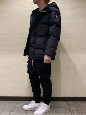 「B'2nd（ビーセカンド）のアイテム（カーゴパンツ）」を使った、まことさん（メンズ・169cm）の冬コーディネート