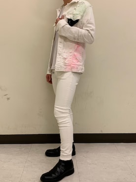 「surt（サート）のアイテム（ジャケット/アウター）」を使った、まことさん（メンズ・169cm）の春コーディネート