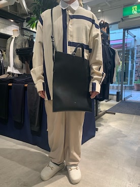 「Etudes Studio（エチュードスタジオ）のアイテム」を使った、まことさん（メンズ・169cm）の春コーディネート