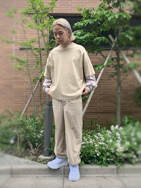 「sunnei」｜まことさん（メンズ・169cm）の春コーディネート