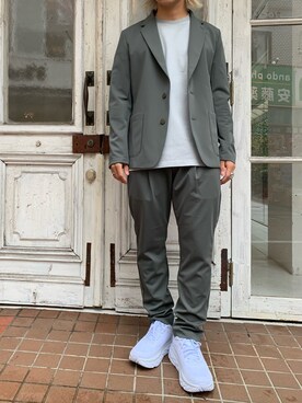 「KAZUYUKI KUMAGAI」｜「アイテム（ジャケット/アウター）」を使った、まことさん（メンズ・169cm）の夏コーディネート