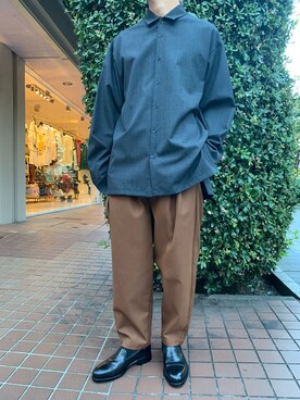 「KAZUYUKI KUMAGAI」｜「アイテム（ジャケット/アウター）」を使った、まことさん（メンズ・169cm）の夏コーディネート