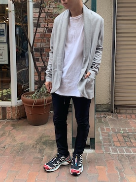 「KAZUYUKI KUMAGAI」｜まことさん（メンズ・169cm）の秋コーディネート