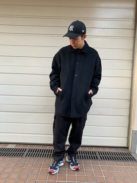 「lownn（ローン）のアイテム（ジャケット/アウター）」を使った、まことさん（メンズ・169cm）の秋コーディネート