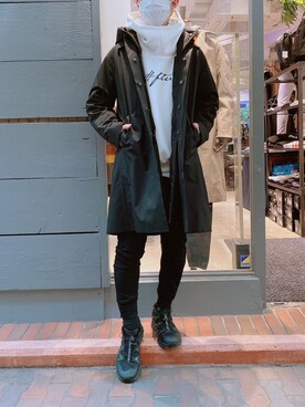 「KAZUYUKI KUMAGAI」｜まことさん（メンズ・169cm）の冬コーディネート