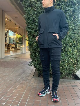 「surt」｜「アイテム（ジャケット/アウター）」を使った、まことさん（メンズ・169cm）の冬コーディネート