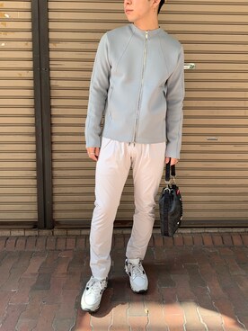 「KAZUYUKI KUMAGAI」｜まことさん（メンズ・169cm）の冬コーディネート