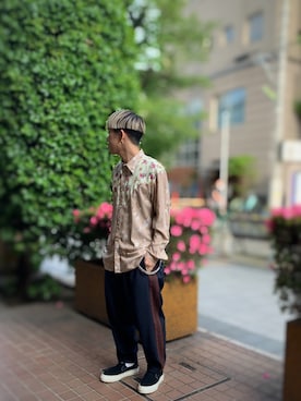 「MARNI（マルニ）のアイテム」を使った、まことさん（メンズ・169cm）の春コーディネート