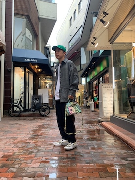 「MARNI（マルニ）のアイテム」を使った、まことさん（メンズ・169cm）の春コーディネート