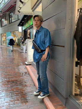 まことさん（メンズ・169cm）の春コーディネート