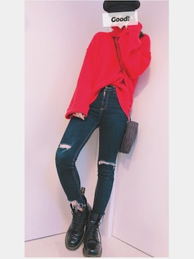 akari*さん（レディース・163cm）の冬コーディネート