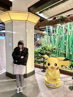 keiko濛濛さん（レディース・174cm）の冬コーディネート