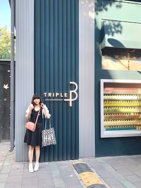 「DANTON（ダントン）のアイテム（ワンピース/ドレス）」を使った、keiko濛濛さん（レディース・173cm）の夏コーディネート