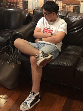 「PRO TREK(プロトレック)のアイテム」を使った、Koji Kimuraさん(メンズ・172cm)の春コーディネート