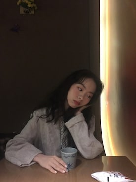 「NAIN（ナイン）のアイテム」を使った、消绿さん（レディース・159cm）の秋コーディネート