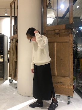 「FIL DE FER（フィルデフェール）のアイテム」を使った、tanaka.さん（レディース・159cm）の秋コーディネート