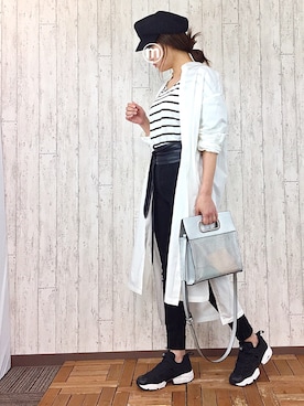 「LE JUN（ルジュン）のアイテム（ワンピース/ドレス）」を使った、Ⓜ️ino.さん（レディース・159cm）の春コーディネート