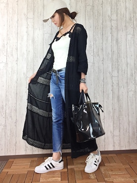 Ⓜ️ino.さん（レディース・159cm）の春コーディネート