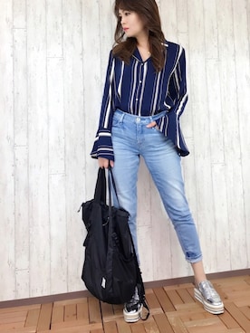 Ⓜ️ino.さん(レディース・159cm)の秋コーディネート