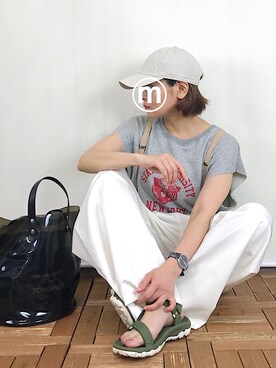 Ⓜ️ino.さん(レディース・159cm)の夏コーディネート