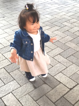 RiiiiijuuuunnnAさん（キッズ・100cm）の冬コーディネート